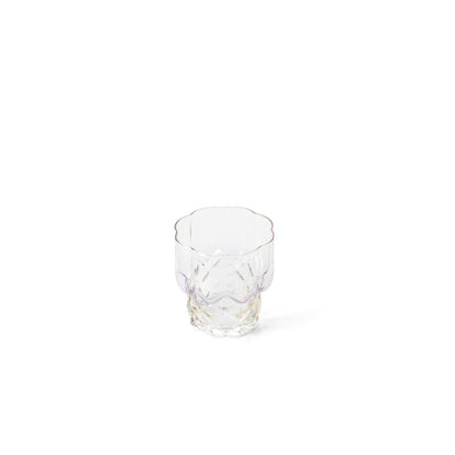Pink Glass Tumbler - Recycled Glass Drinking Cup