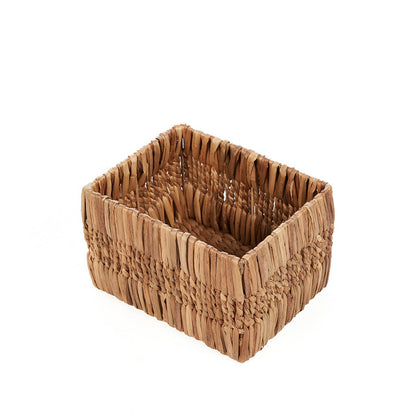 Banana Leaf Storage Basket - Natural Woven Basket - Small