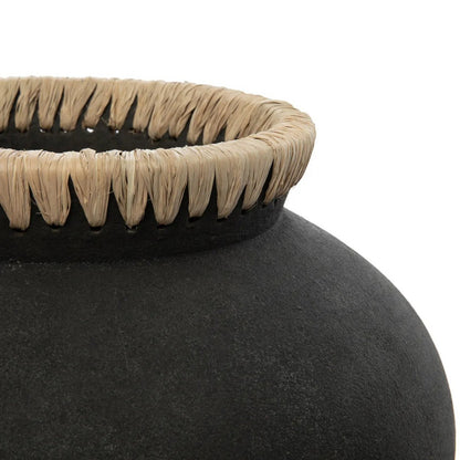 Black Decorative Vase - Small Nordic Style Accent Vase