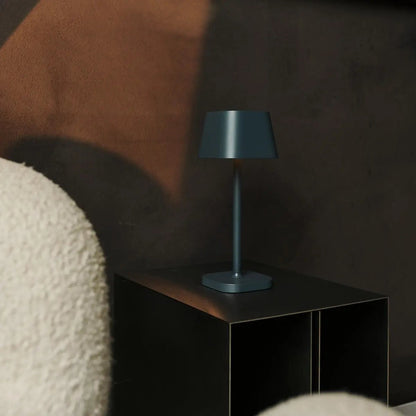 Ava Stone Grey Rechargeable Table Lamp | Stylish, Cordless Lamp & Dimmable