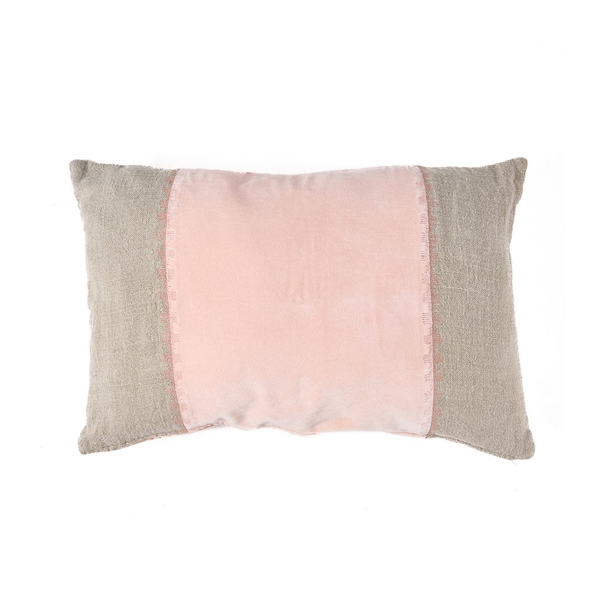 Funda de cojín Velvet Divorce - Rosa natural - 30x50