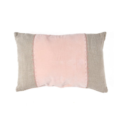 Funda de cojín Velvet Divorce - Rosa natural - 30x50