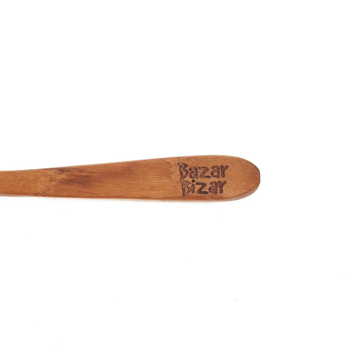 Teak Wood Ice Cream Spoon - Natural Handcrafted Dessert Spoon