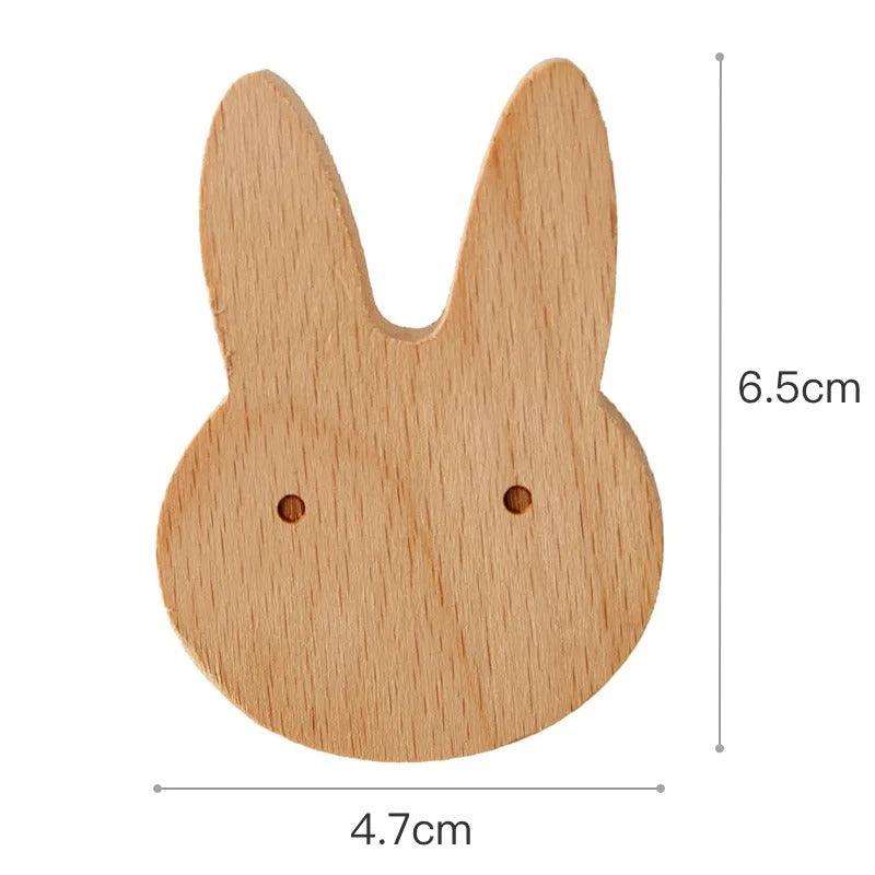 Animal Wood Hooks | Solid Wood, Beech - JUGLANA