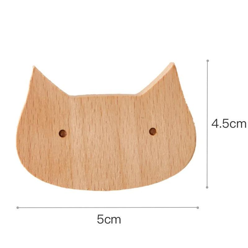 Animal Wood Hooks | Solid Wood, Beech - JUGLANA