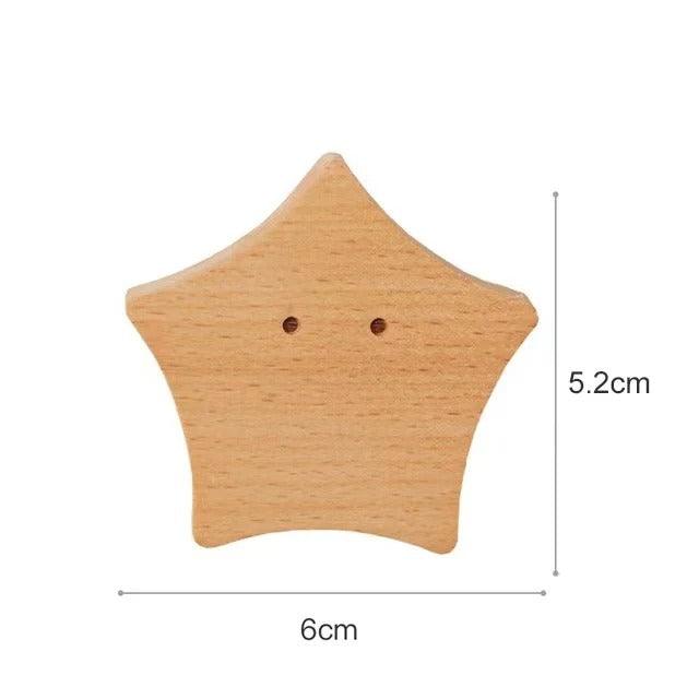 Animal Wood Hooks | Solid Wood, Beech - JUGLANA