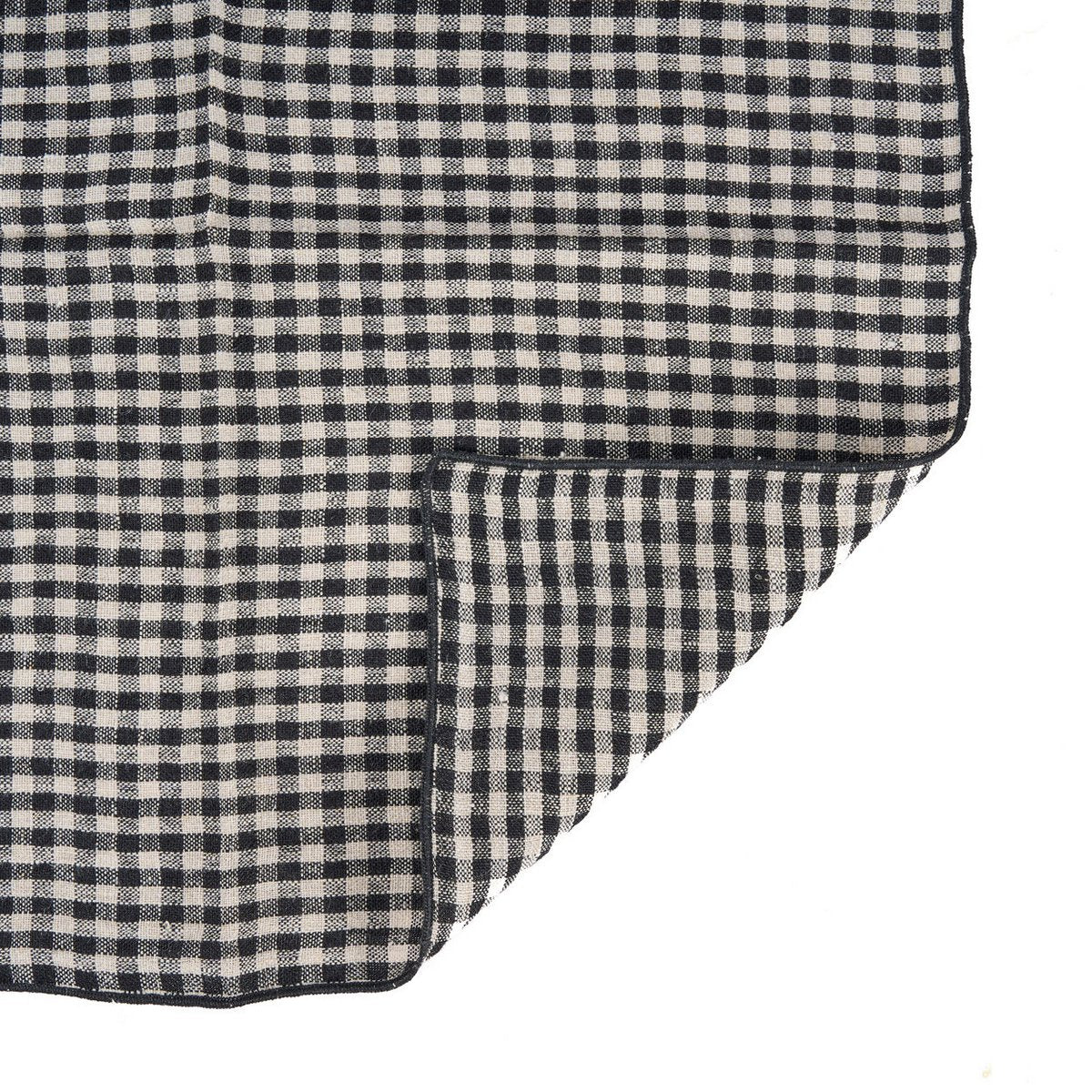 The Picknick Napkin - Natural Black - 45x45