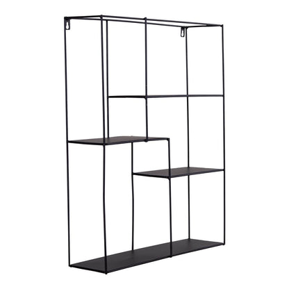 Mons Shelf - Noir, Acier, 40,5x10,5x50 cm