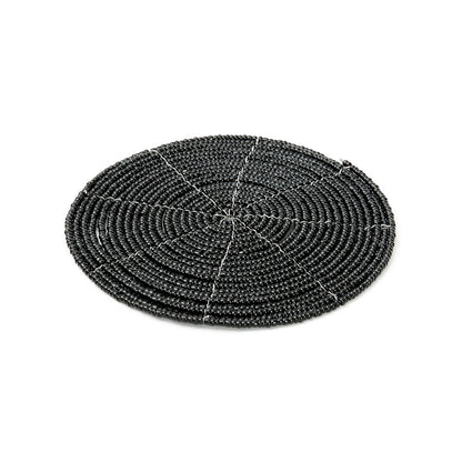 The Beaded Coaster - Black