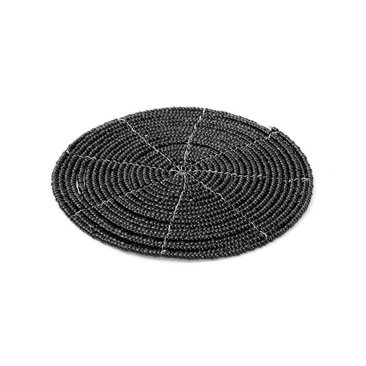 The Beaded Coaster - Black
