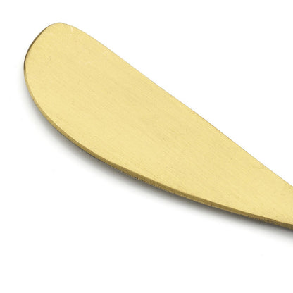 Gold Brass Butter Knife - Octopus Knife Design