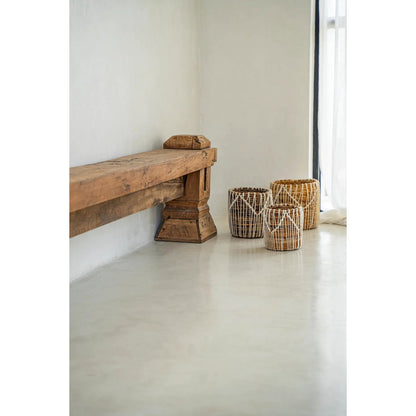La Cesta Macra-Mazing - Natural Blanco - M