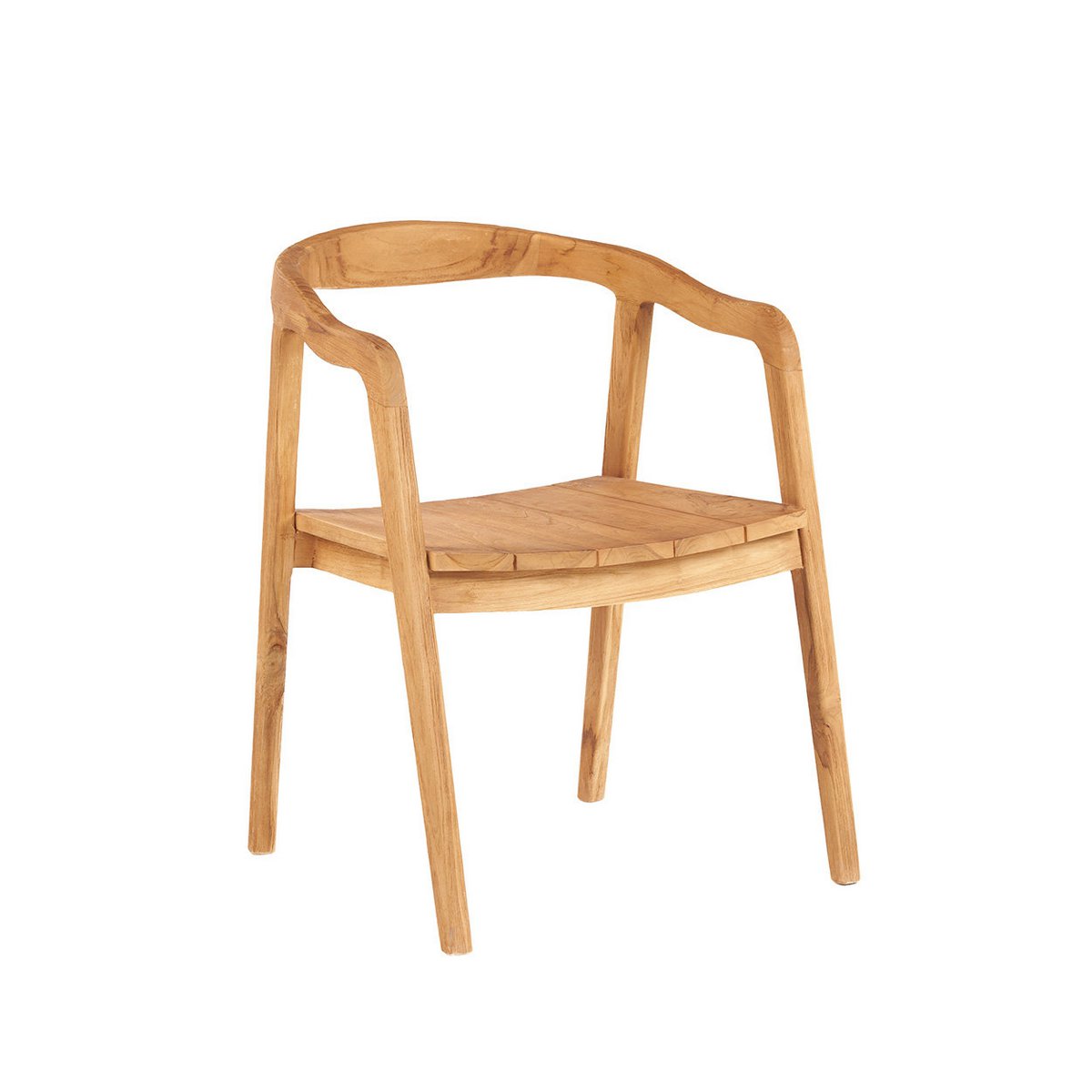 Teak Outdoor Dining Chair - Elegant Nihi Oka Design