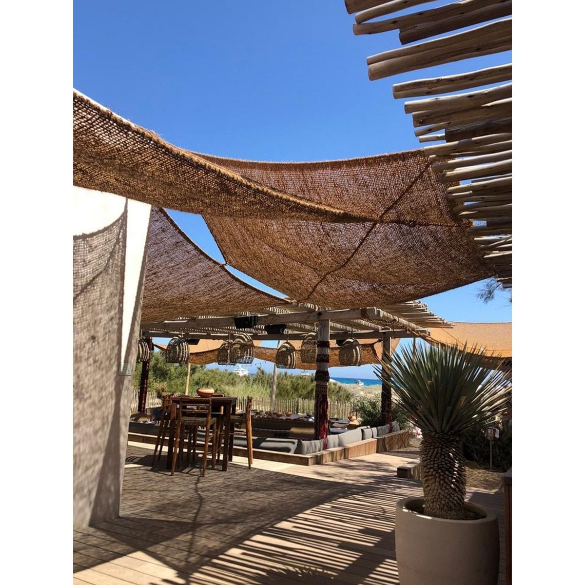 The Coco Shade Rectangular - Natural - 400x300