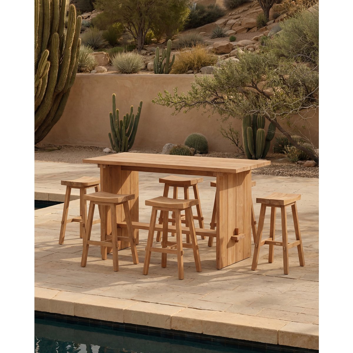 The Tabanan Bar Stool - Outdoor
