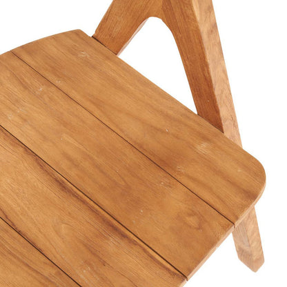 Teak Outdoor Dining Chair - Nihi Sumba Elegant Design