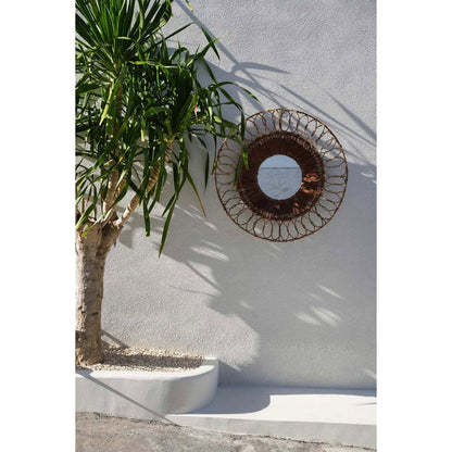 Natural Wall Mirror - Montezuma Aztec-Inspired Decor