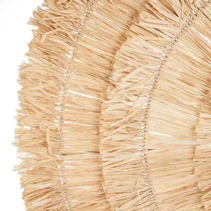 Natural Sisal Wall Decor Circle - XL Handwoven Wall Art
