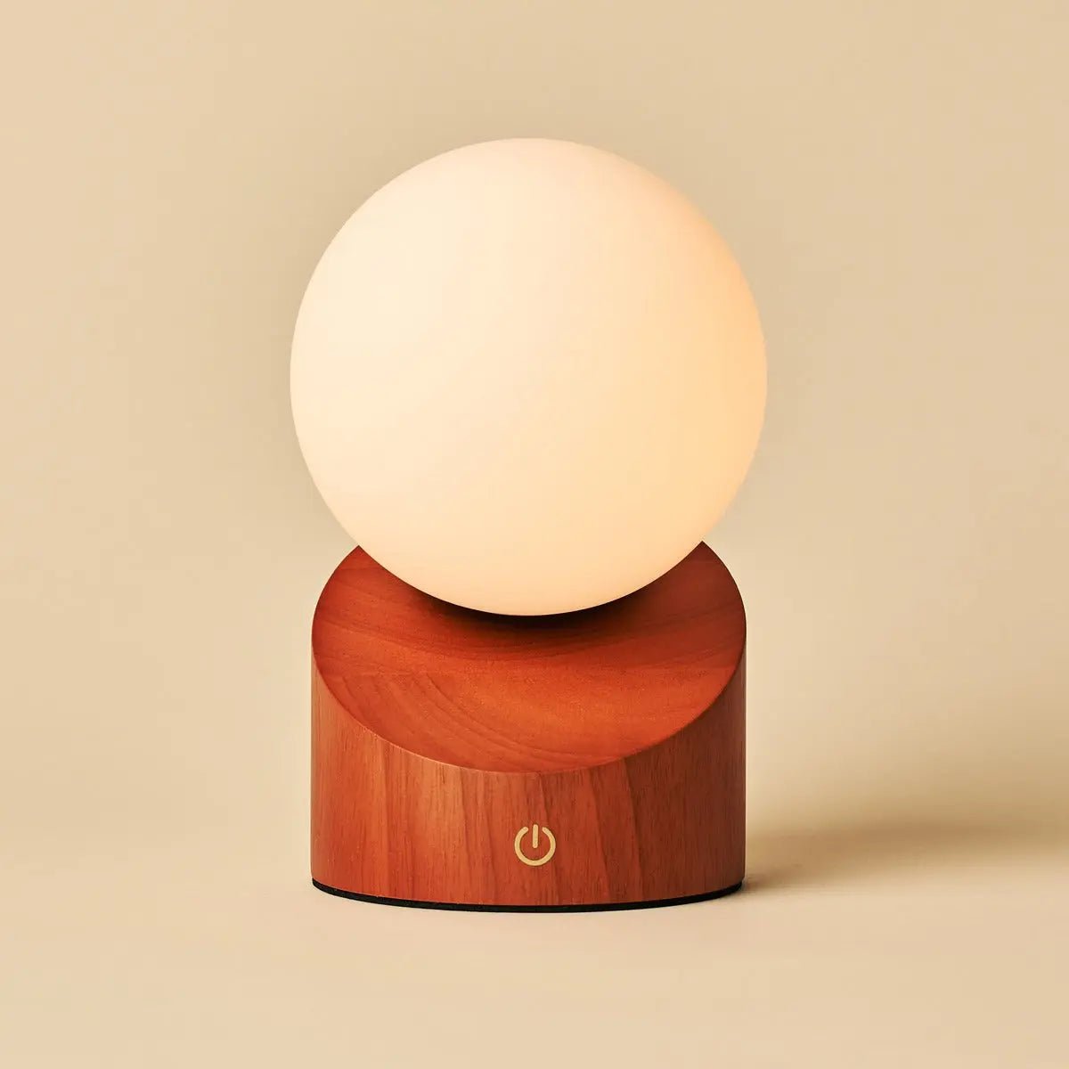 Morris Chestnut Brown Rechargeable Lamp | Stylish, Cordless & Sustainable Design