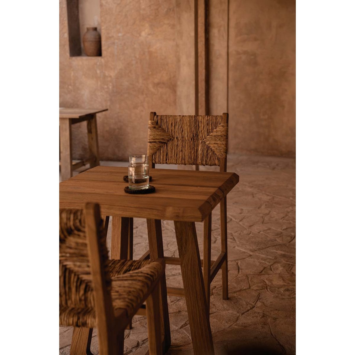 The Puquta Bar Stool - Natural - Indoor