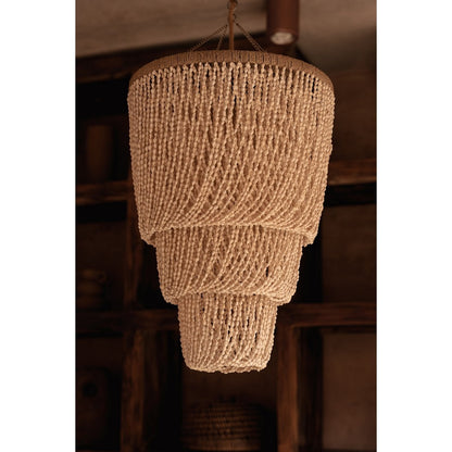The Lagoon Shell Chandelier - Natural - L