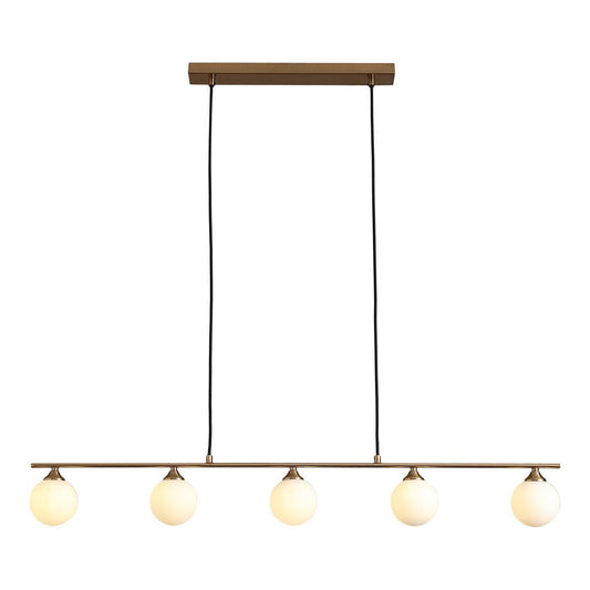 Brass Pendant Light - Halifax Fabric Cord