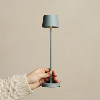Combi Set Professional | 8 x Vondel Mini Mouse Grey Rechargeable Table Lamps & 1 x Central Station Charging Station