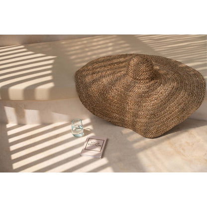 Water Hyacinth Sun Hat - Handmade Lolita Style, Natural Fiber