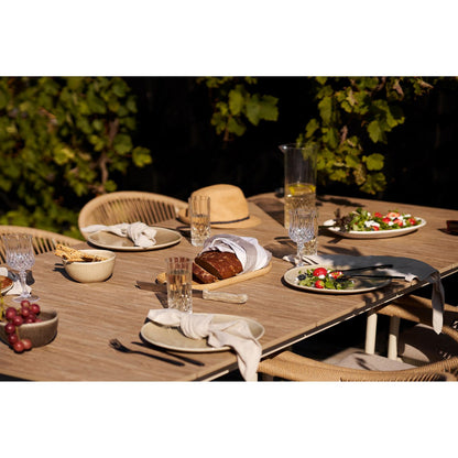 Viola Dinner plate, ceramic, beige, ø27 cm, set of 4