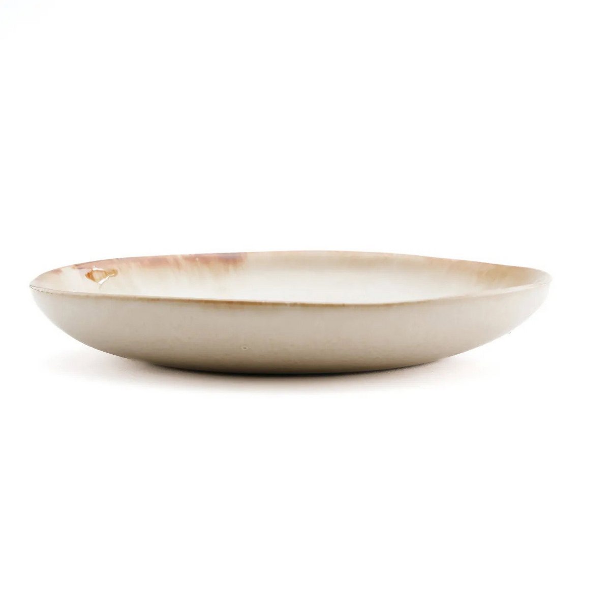 Ceramic Appetizer Plate – Nordic Style Display Plate, White