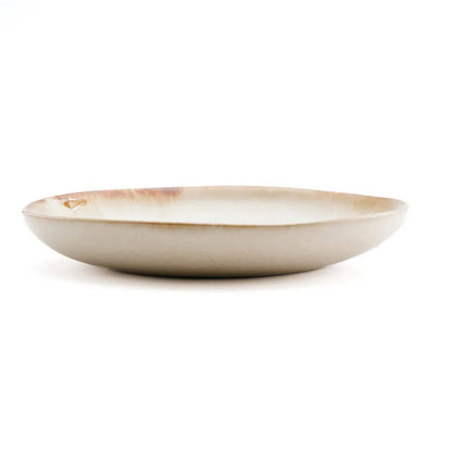 Ceramic Appetizer Plate – Nordic Style Display Plate, White