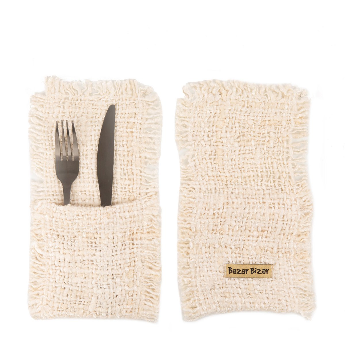 The Oh My Gee Cutlery Holder - Cream