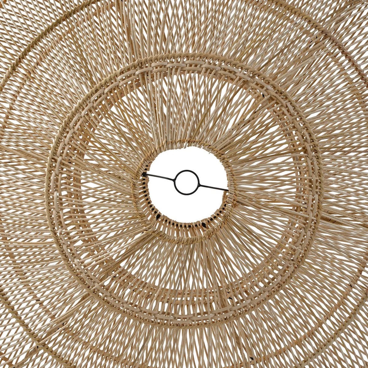 Rattan Pendant Light - Natural Macaron XL