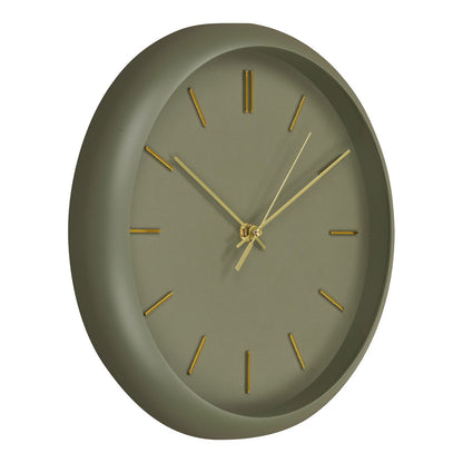 Green Wall Clock - Silent | Rossano