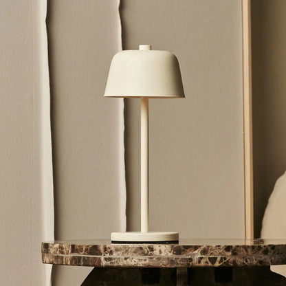 Rechargeable Table Lamp - Cordless Vanilla Light with Touch Dimming