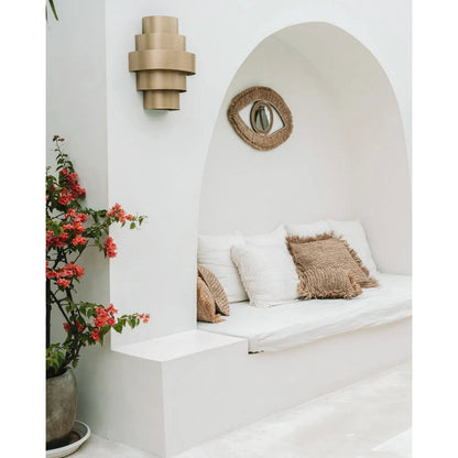 El Espejo Raffia Eye - Natural - M