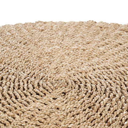 Sisal Area Rug - Round Natural Fiber Carpet, 100 cm