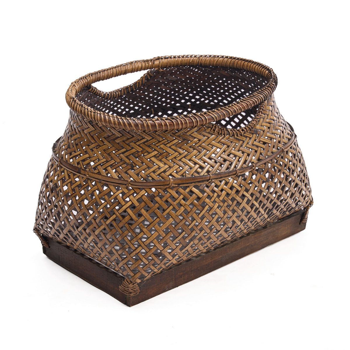 The Koro Basket - Natural Brown