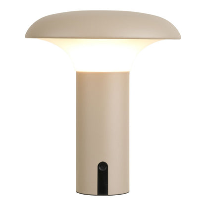 LED Table Lamp Rechargeable - Beige Cordless Lamp