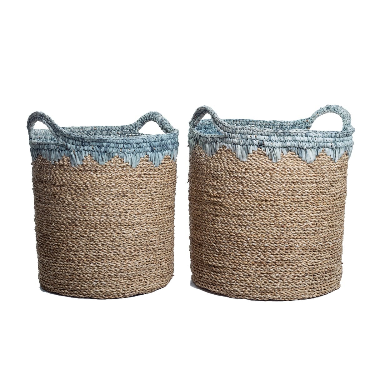 Panier à linge NIAS | Panier de plantes | Grand panier de stockage en varech (2 tailles)
