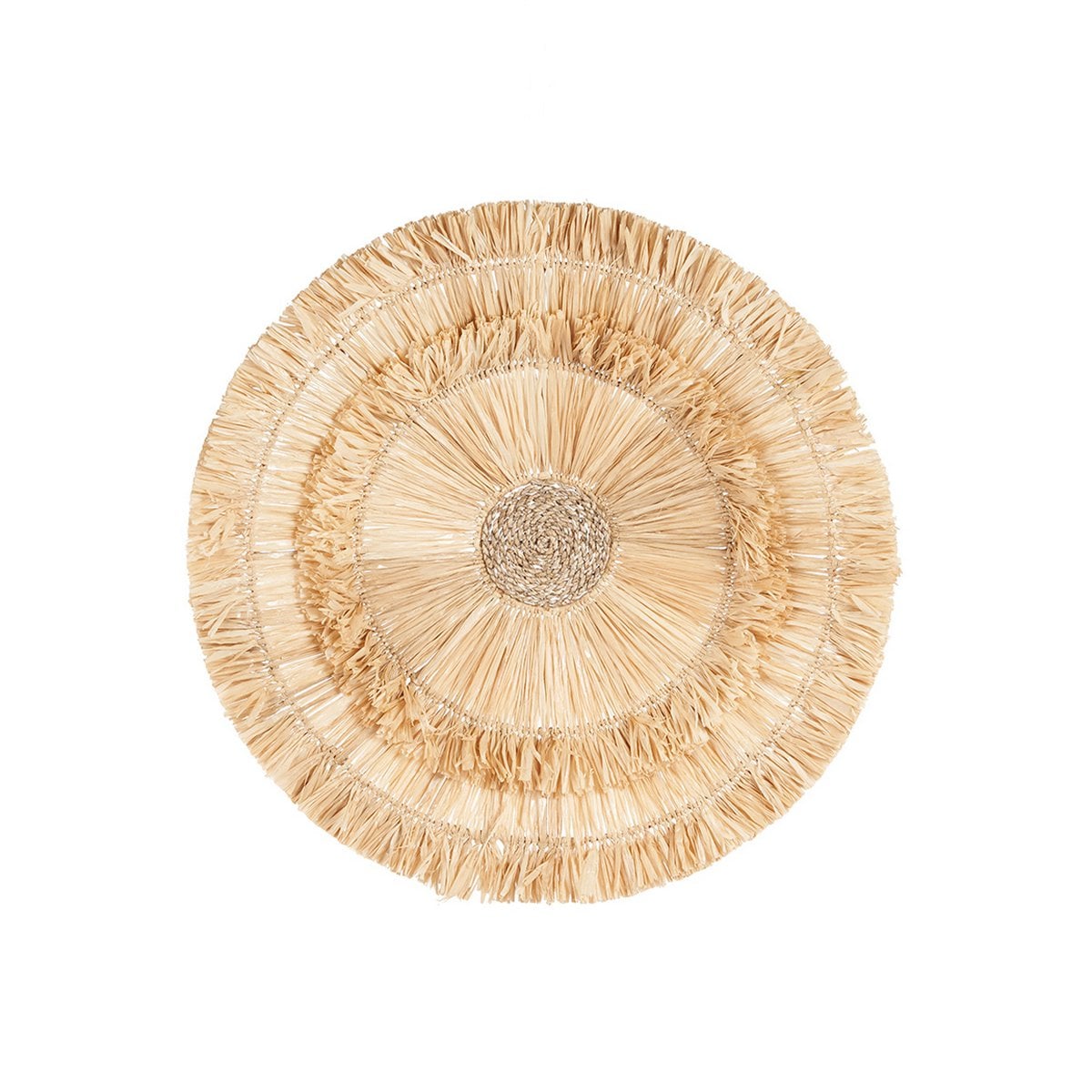 Natural Sisal Wall Decor - Handwoven Fiber Art for Home