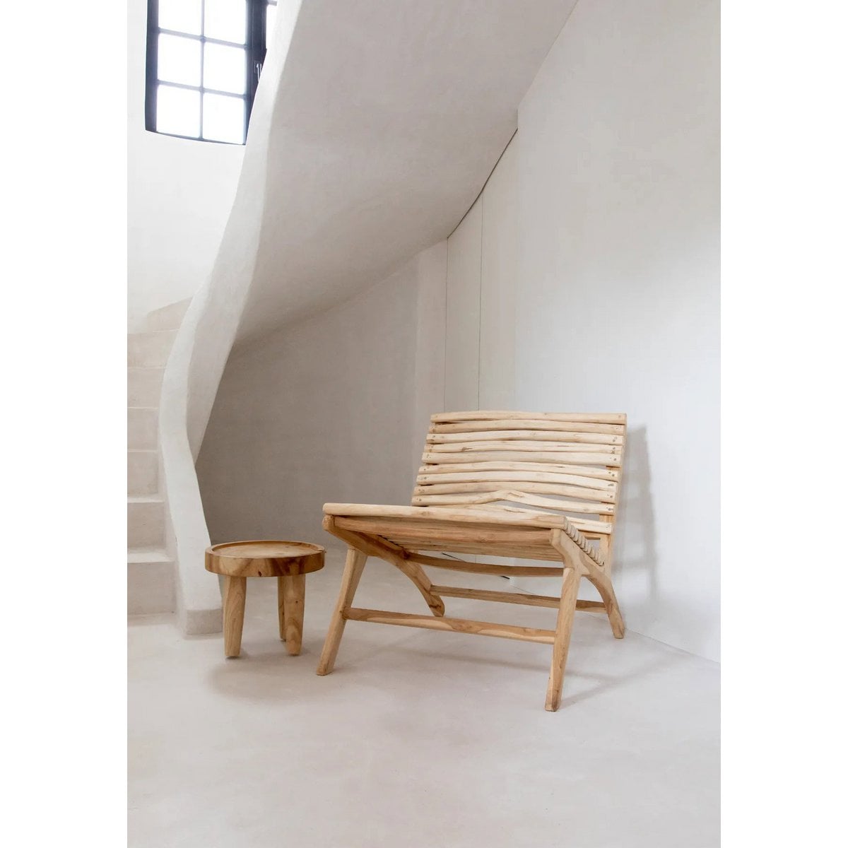The Suar Side Table - Natural