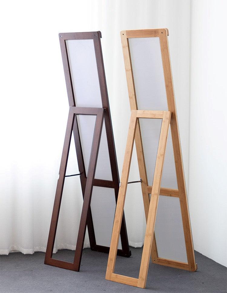 Bamboo Mirror | Standalone or Wall-Mounted | Safety Glass - JUGLANA