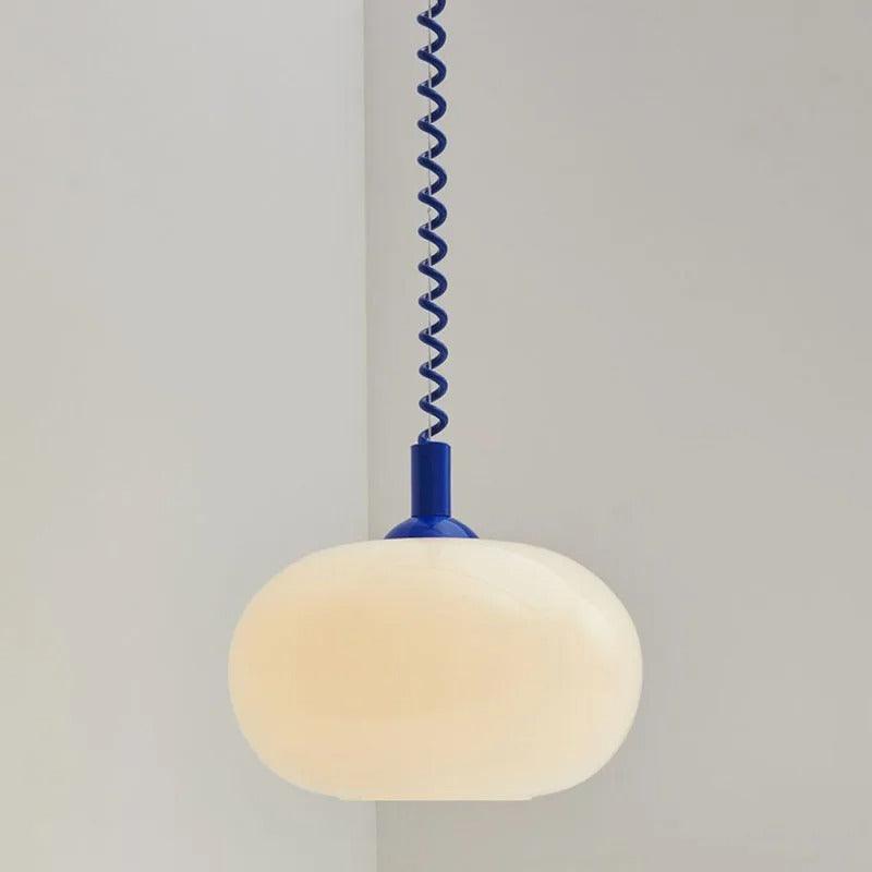 Bauhaus Phone Cord Lamp | Glass - JUGLANA