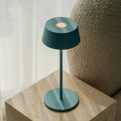 Hugo Amsterdams Blue Rechargeable Table Lamp | Dimmable, Stylish & Cordless