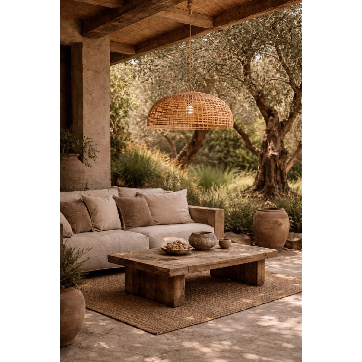 The Cloche Pendant - Natural