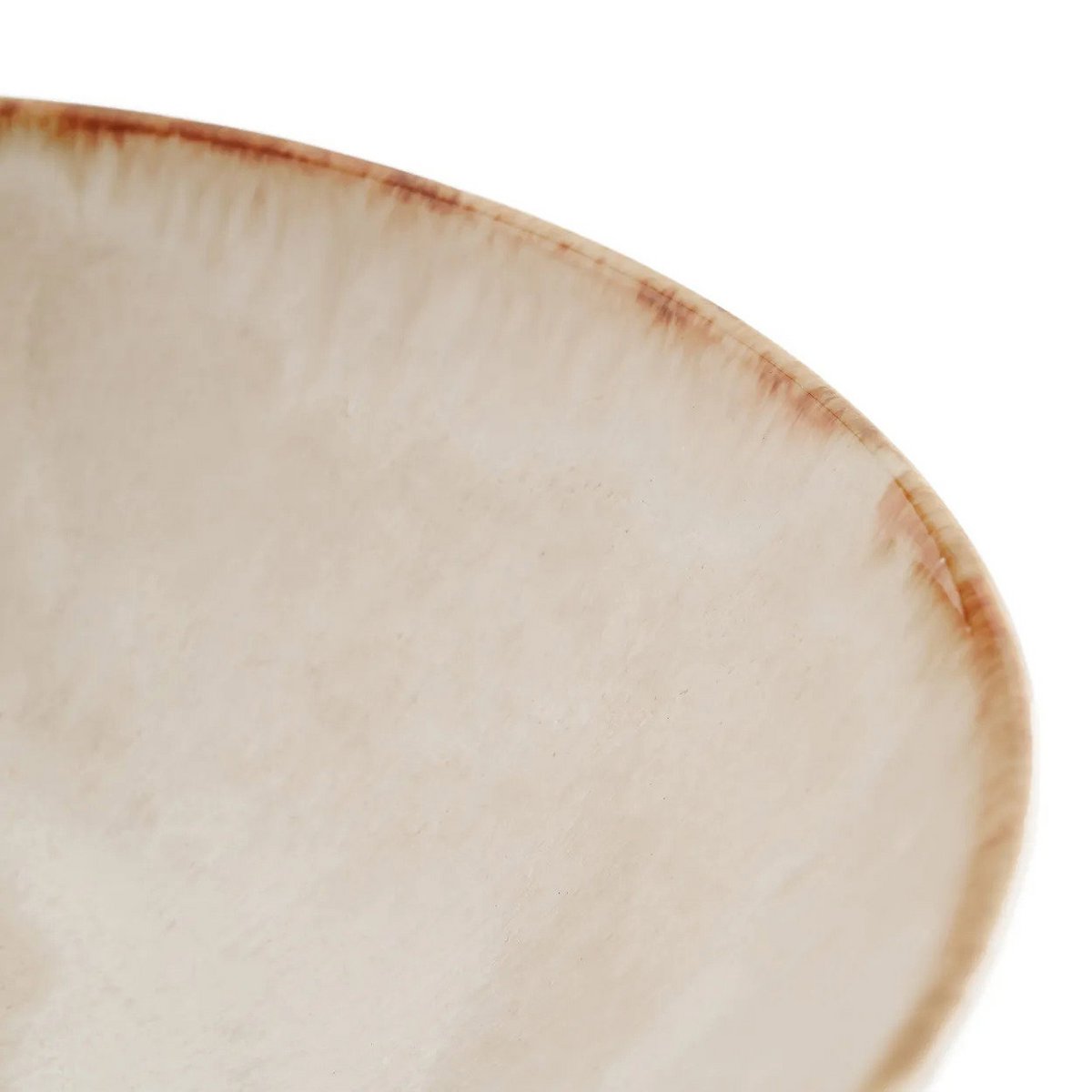 White Ceramic Serving Bowl - Medium Size | Cascais