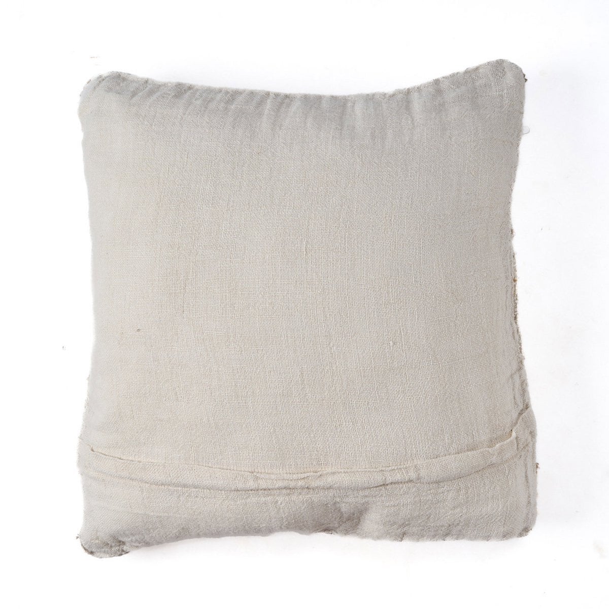 Linen Cushion Cover - White Natural