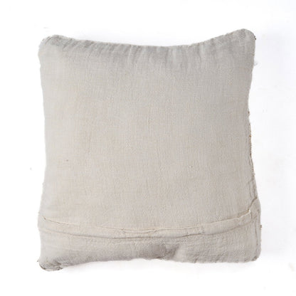 Linen Cushion Cover - White Natural