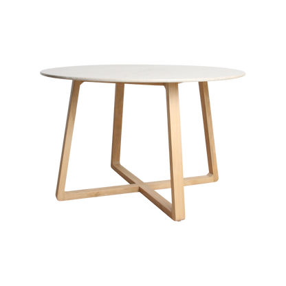 Marble Dining Table - Infinity Round Table, 120cm